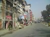 170110 Straßenszene Kathmandu - gelegentlich sogar Verkehrss