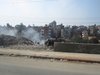 170110Brennende Müllhalde an der Ringroad in Kathmandu